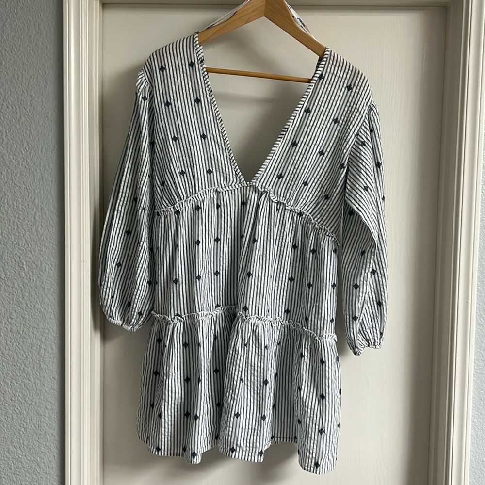 Blue Island swimsuit coverup